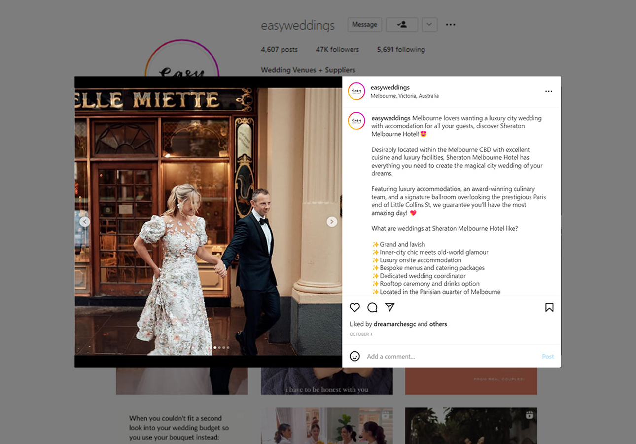 Enquiries direct to your inbox from couples who are ready to book your services